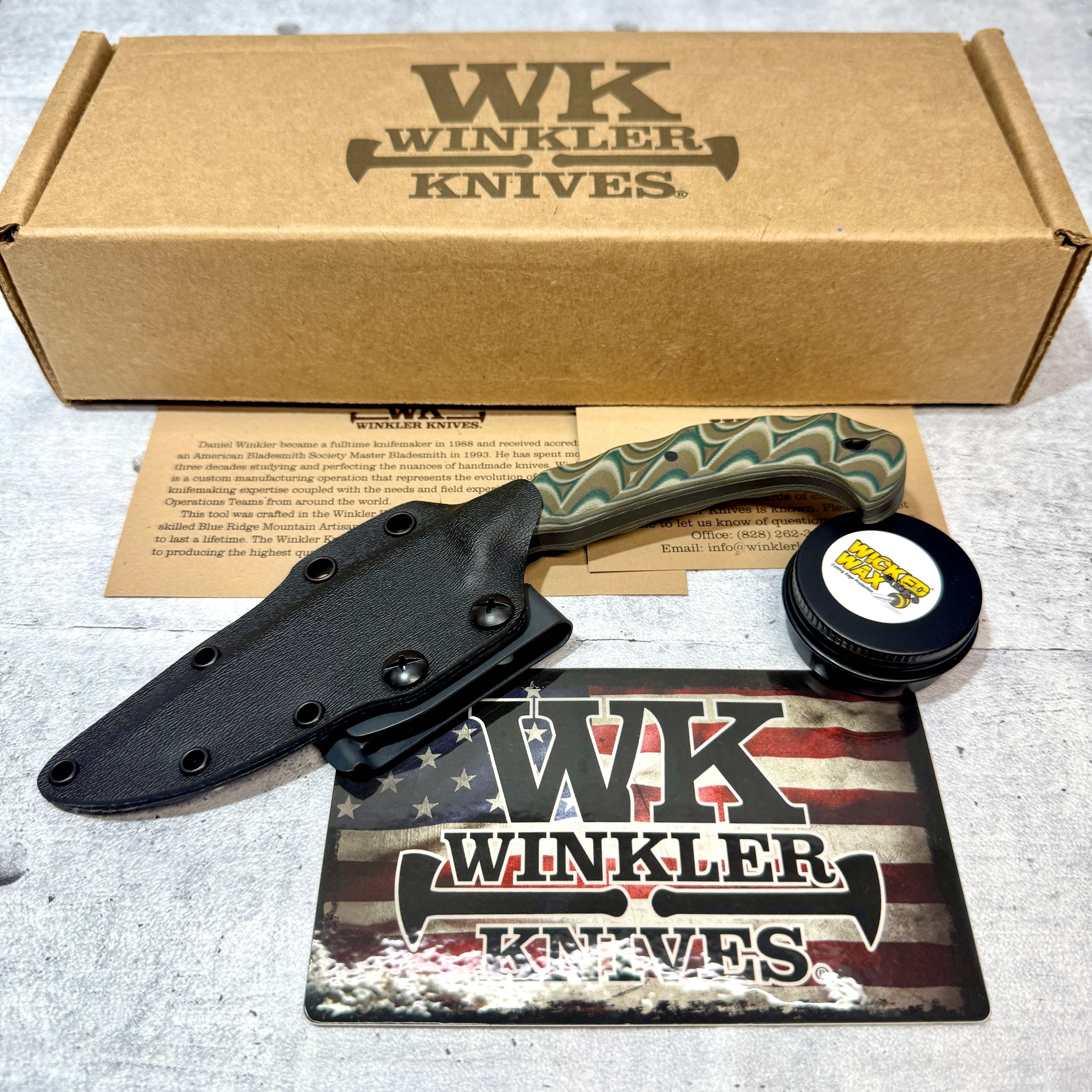 Winkler Knives】 Contingency | GunPlay'sWorks