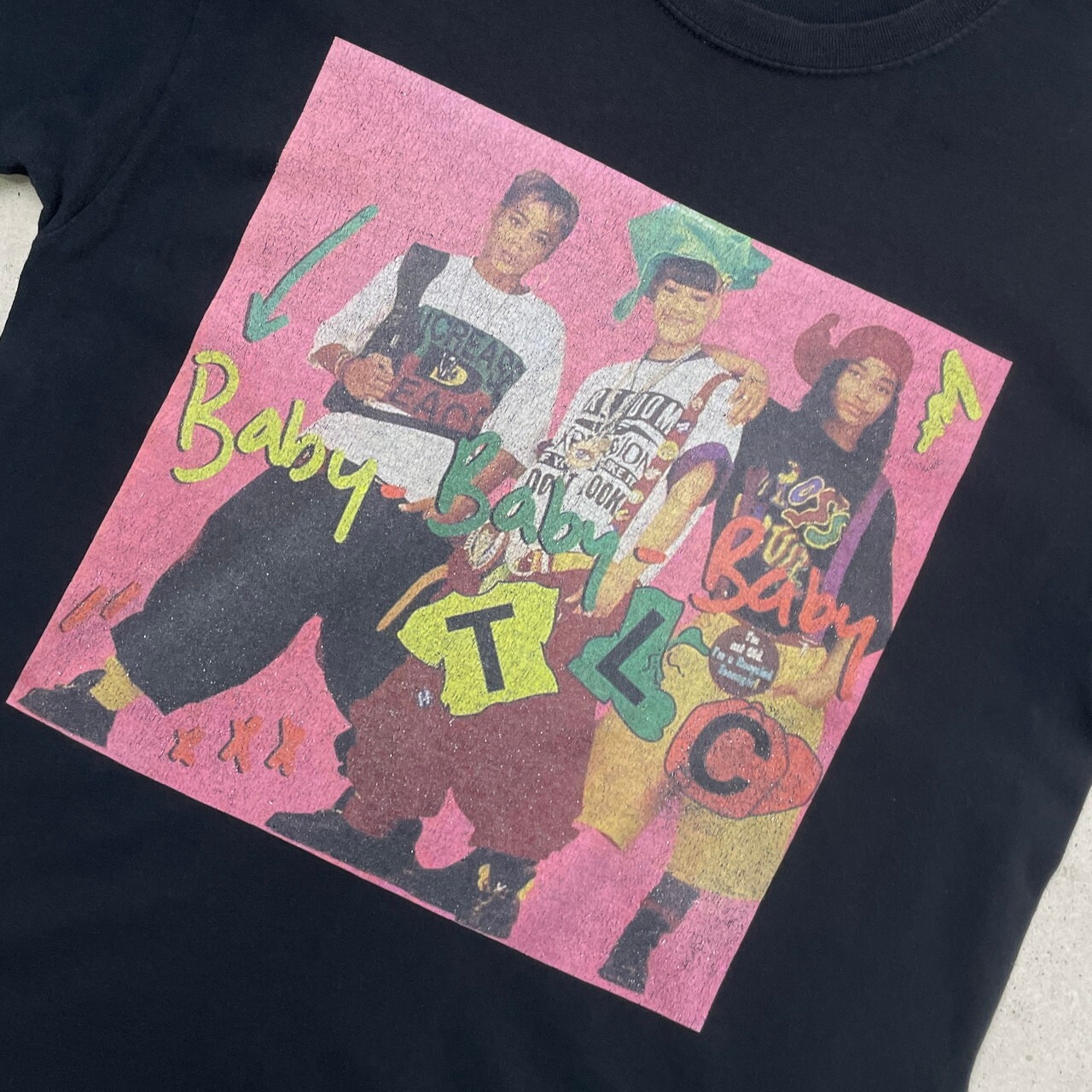 TLC ティーエルシー Baby Baby Baby ヒップホップ ラップT フォト 