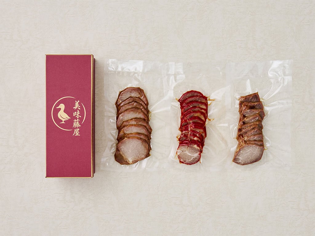 美味藤屋チャーシュー3種