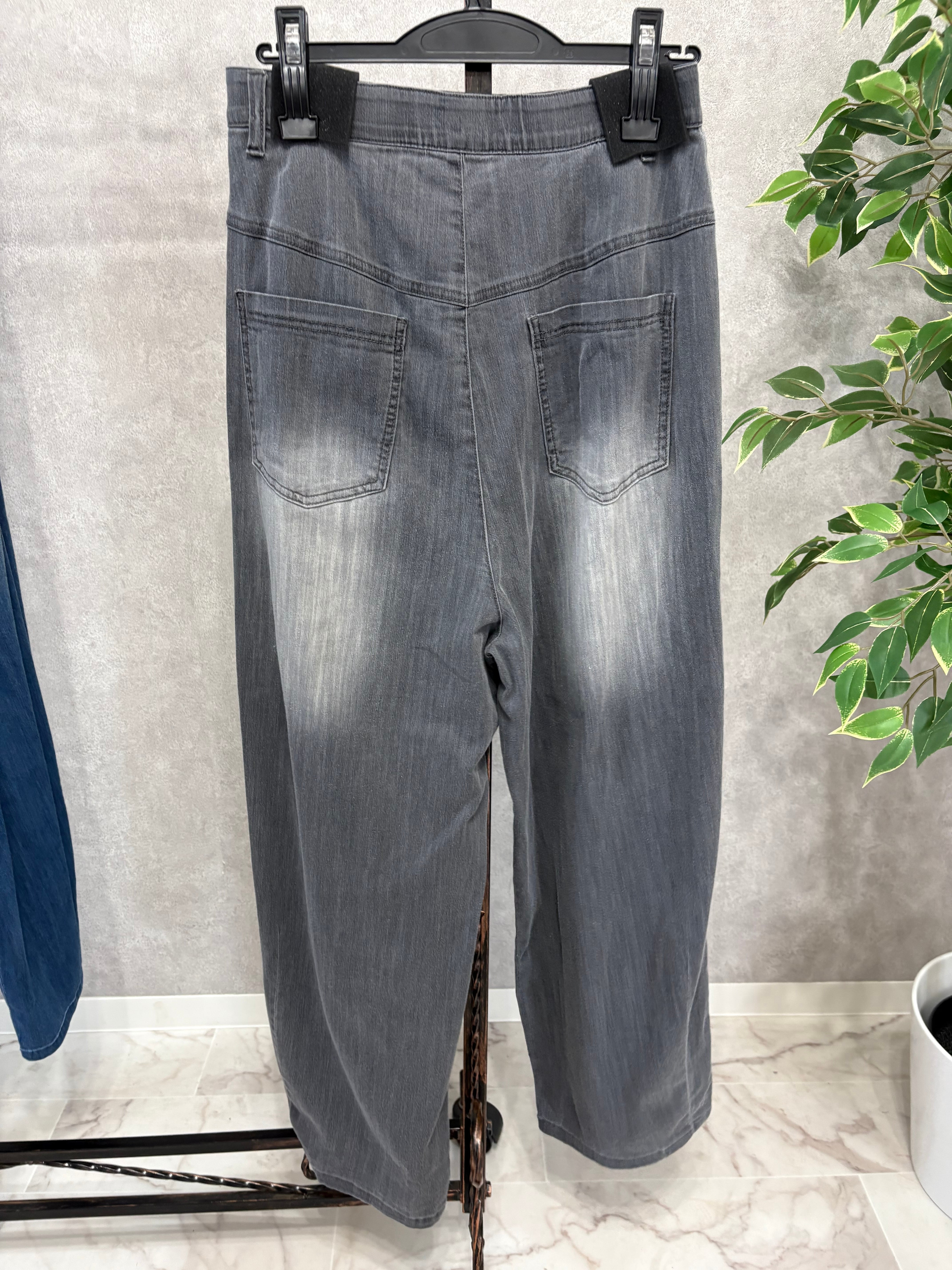 QTUME】マイナス3° バレルレッグ デニムパンツ 612-26085 | レディース