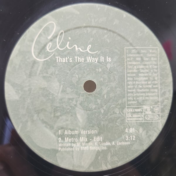 Celine Dion / That's The Way It Is [COL 668255 6, 668255 6, 6682556000] - 画像3