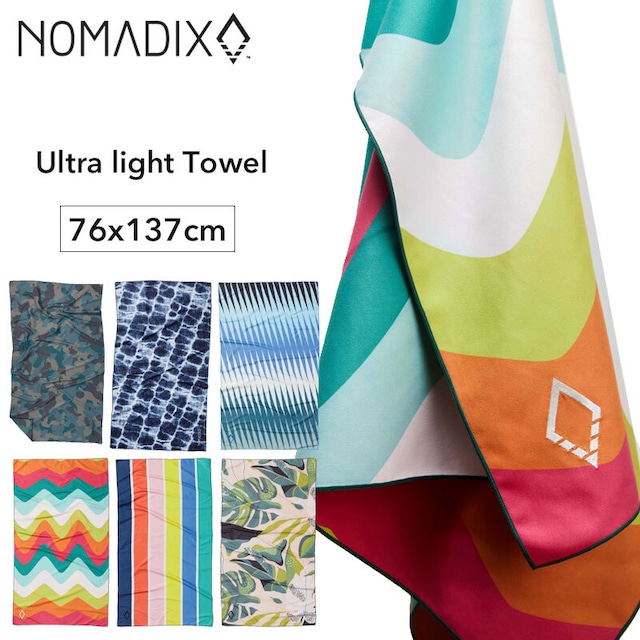 NOMADIX ノマディックス Ultra light Towel ウルトラライト タオル バスタオル キャンプ 旅行 トラベル アウトドア 用品 キャンプ グッズ