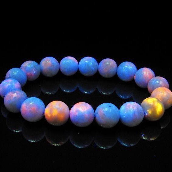 ハックマナイト ブレスレット 12mm 一点物 おまかせ便 111-33286