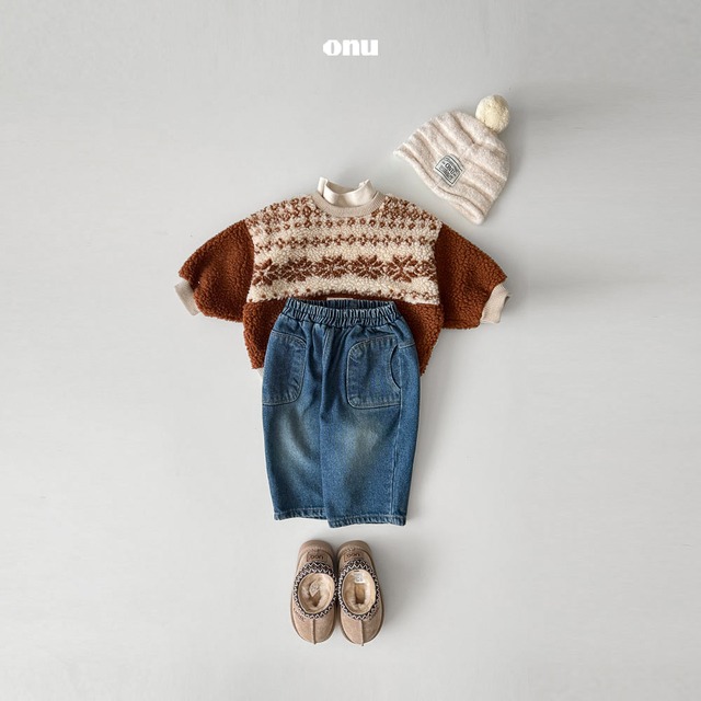 予約⌇ onu / Pocket bread jeans