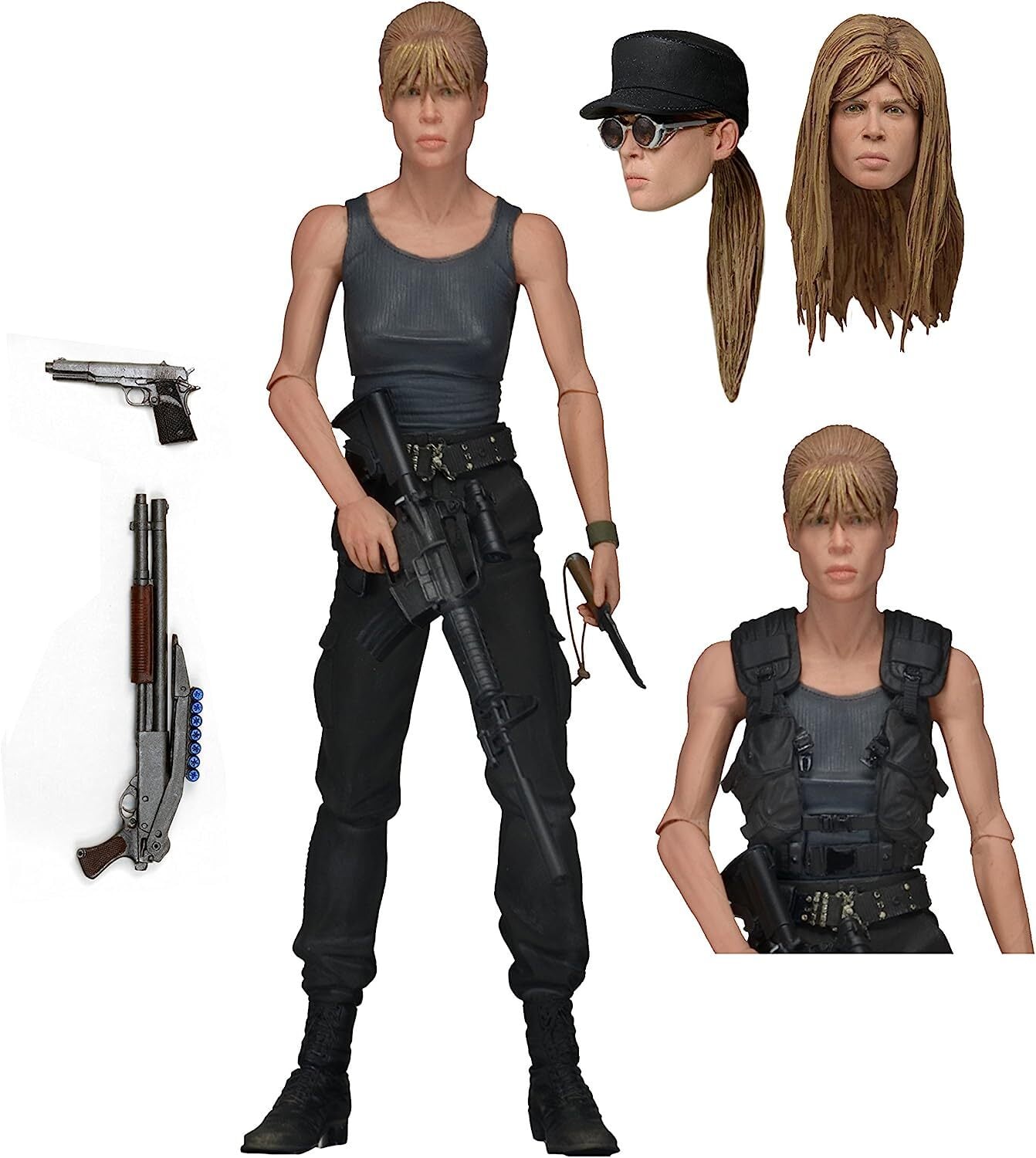 ネカ ターミネーター2 サラ・コナー 7インチアクションフィギュア 未 