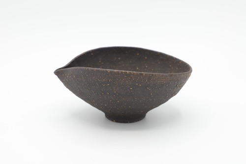 黒泥彩片口（漆仕上げ）