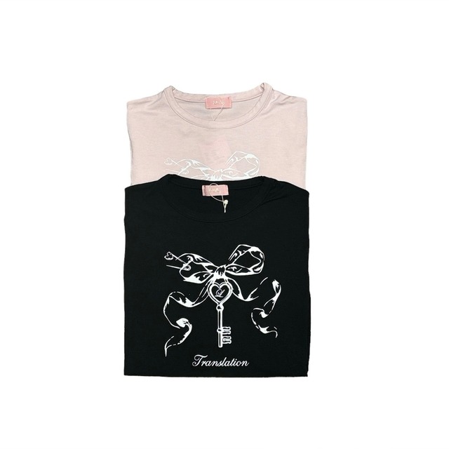 Key Ribbon T shirt／lilLilly | BANK
