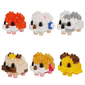 【在庫処分】nanoblock ナノブロック ミニナノ とっとこハム太郎(BOX) NBMC_33S 1BOX = 6個入り、全6種類