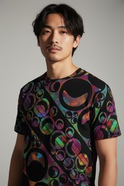 All-over print men's crew neck T-shirt