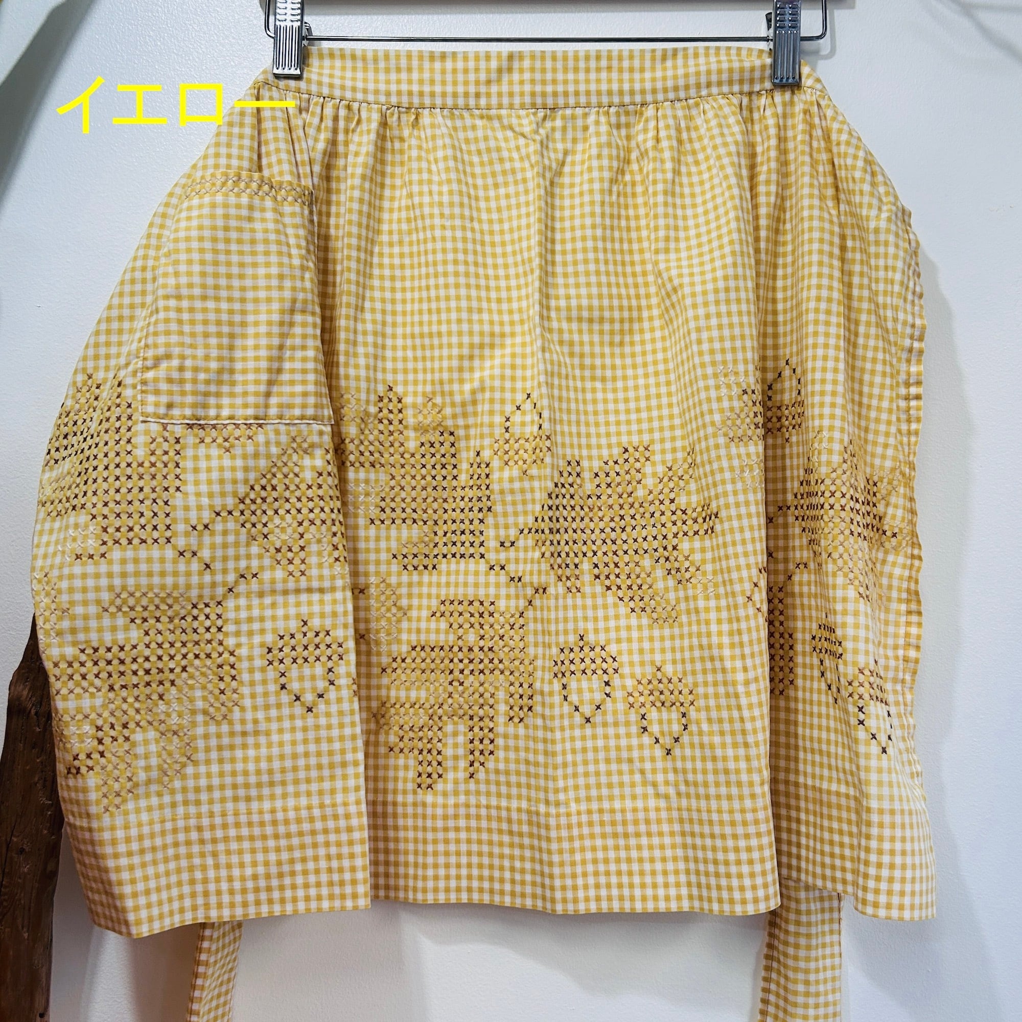 vintage ギンガムチェックエプロン（8色バラ売り） | Milo Antiques