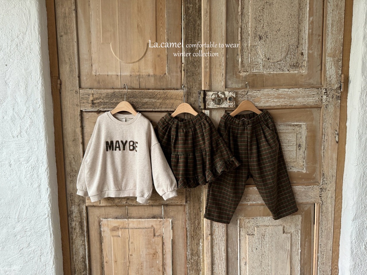 【la camel】Maybeチェックパンツ 90〜130cm  2241119 - 5