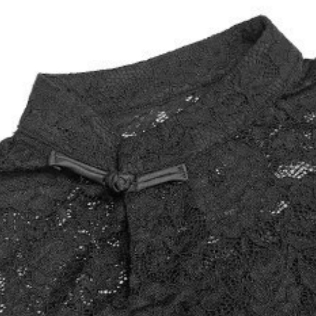 Lace china button set-up C1556