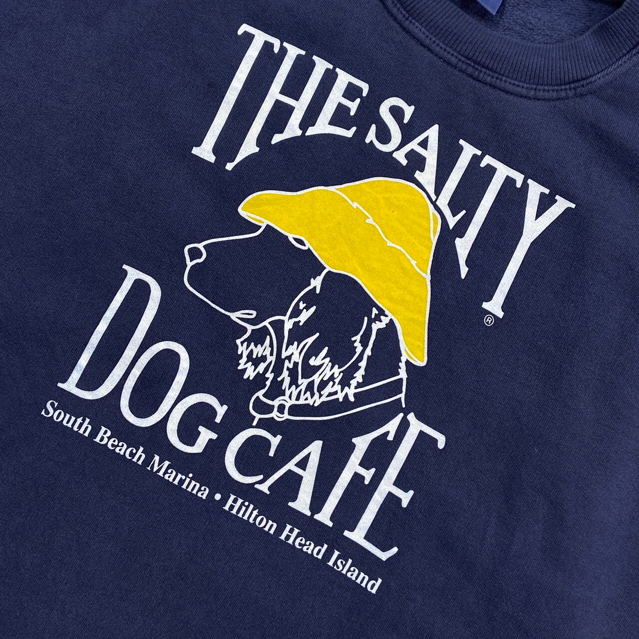 THE SALTY DOG CAFE アニマルプリント スウェットシャツ イヌ 