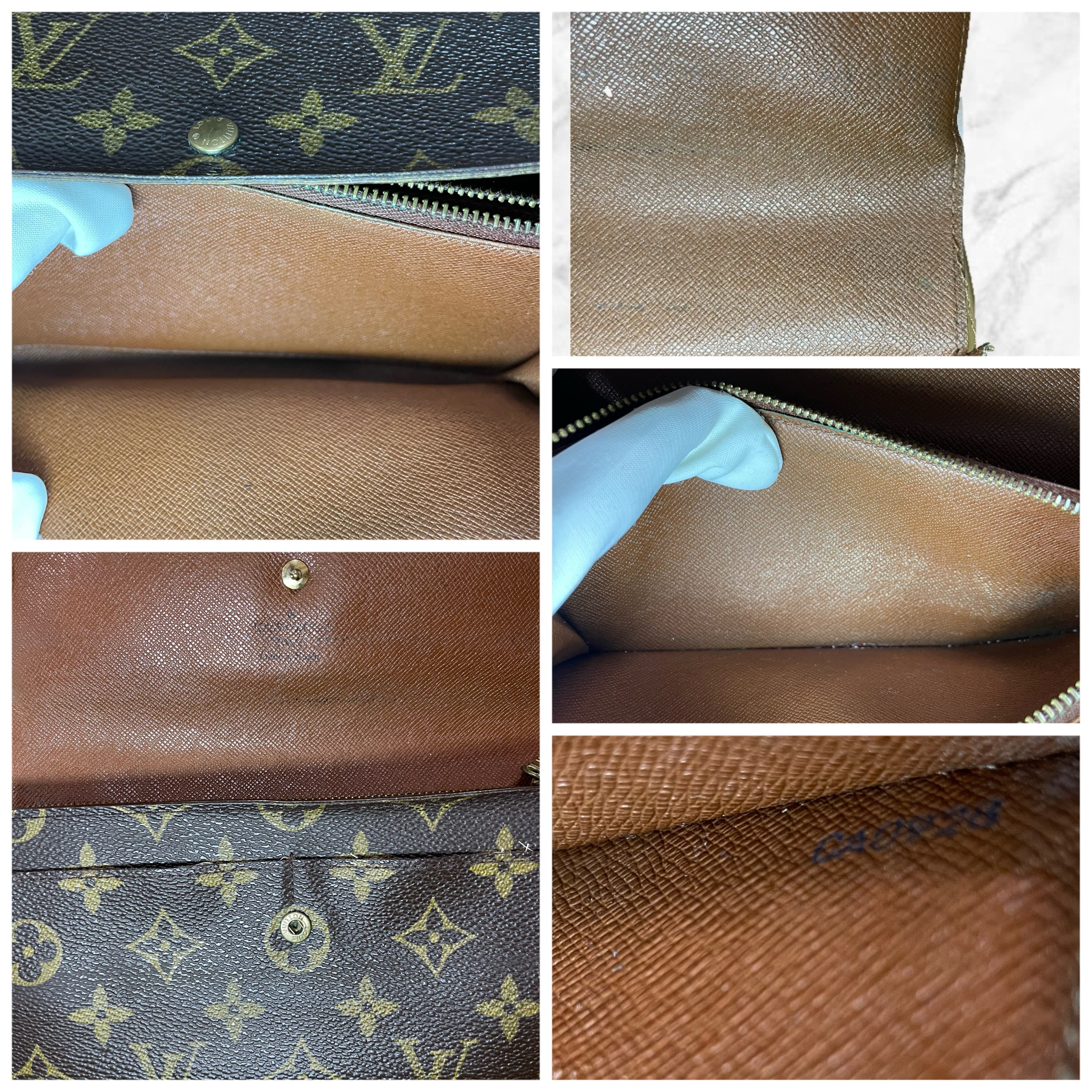 1点限定/LOUIS VUITTON】ルイヴィトン モノグラム 長財布(ボタン 1点限定/LOUIS VUITTON】ルイヴィトン モノグラム 長財布(ボタン