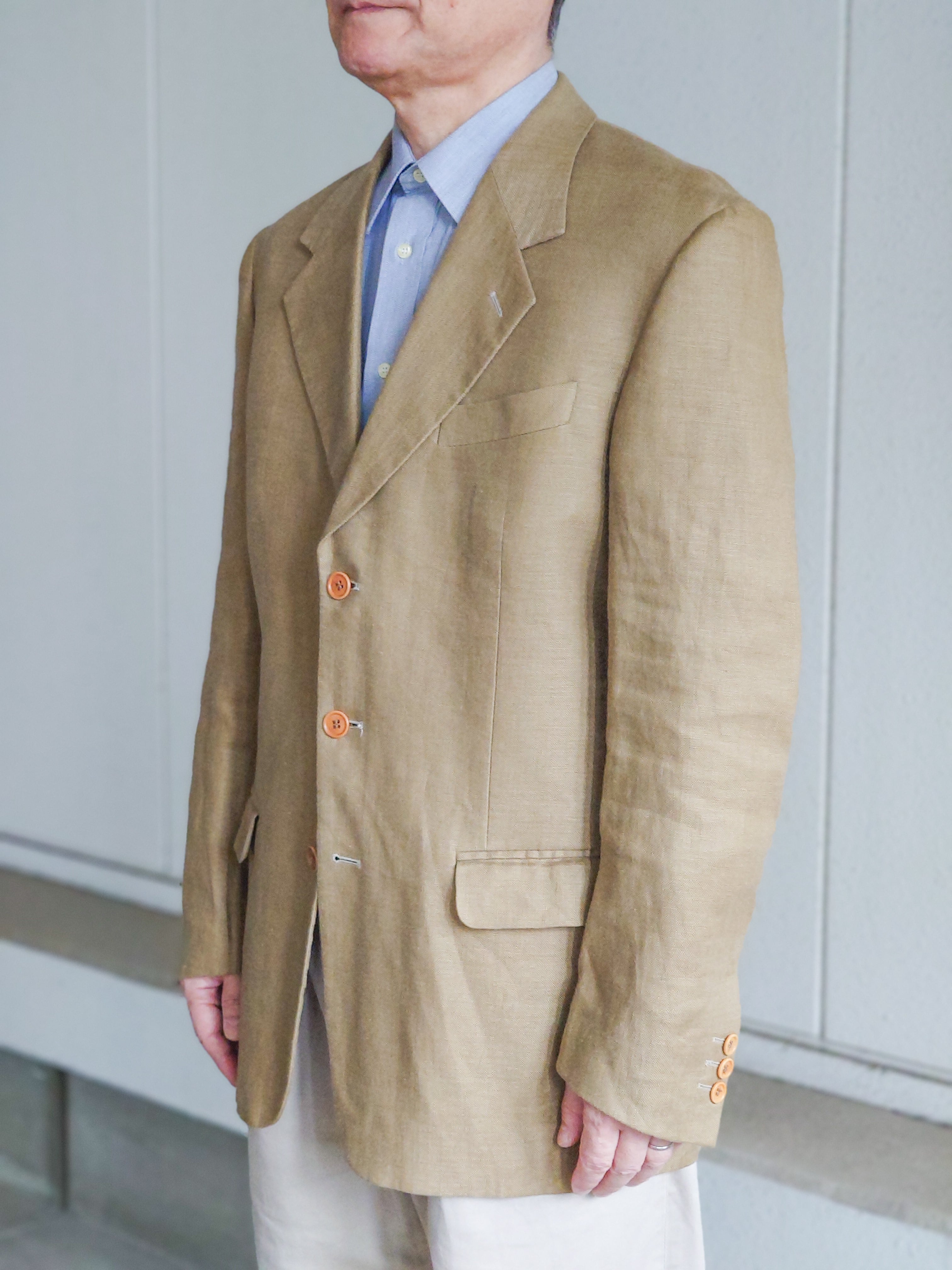 OLD STUDIO 0001 by FERRE LINEN TAILORED JACKET | STRAYSHEEP ONLINE