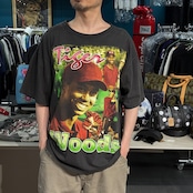 【TIGER WOODS】タイガー・ウッズ "THE FUTURE OF GOLF" 90's-00's Vintage RAP Tシャツ