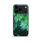 流森 - 和風 角丸型 強化ガラスiPhoneケース