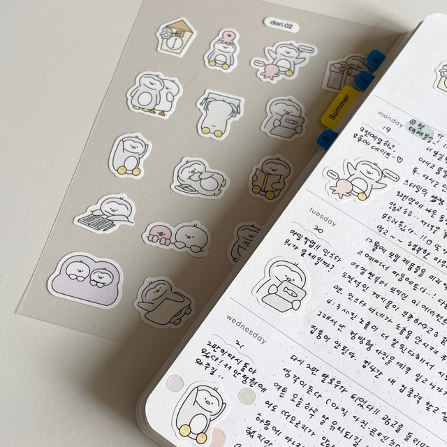 papeterie.atelier 〔dori sticker 2〕