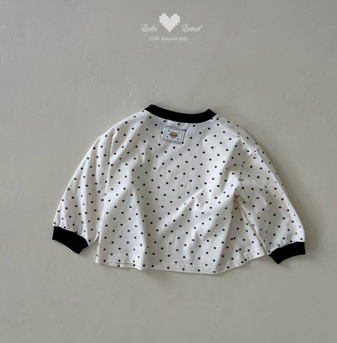 送料無料【予約】/ ミックススターTシャツ /lalaland