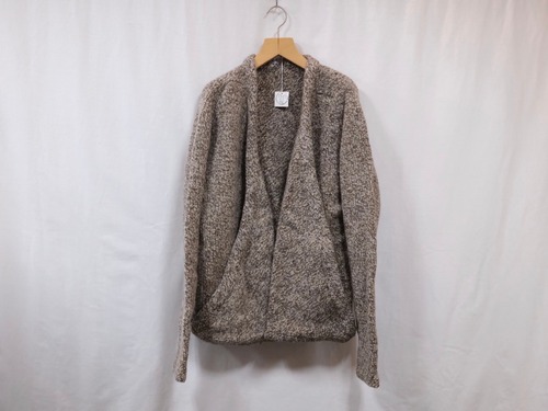 TENDER Co.”TYPE738 PURL EDGE CARDIGAN WOOL DONEGAL YARN PLANE”