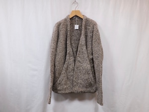 TENDER Co.”TYPE738 PURL EDGE CARDIGAN WOOL DONEGAL YARN PLANE”