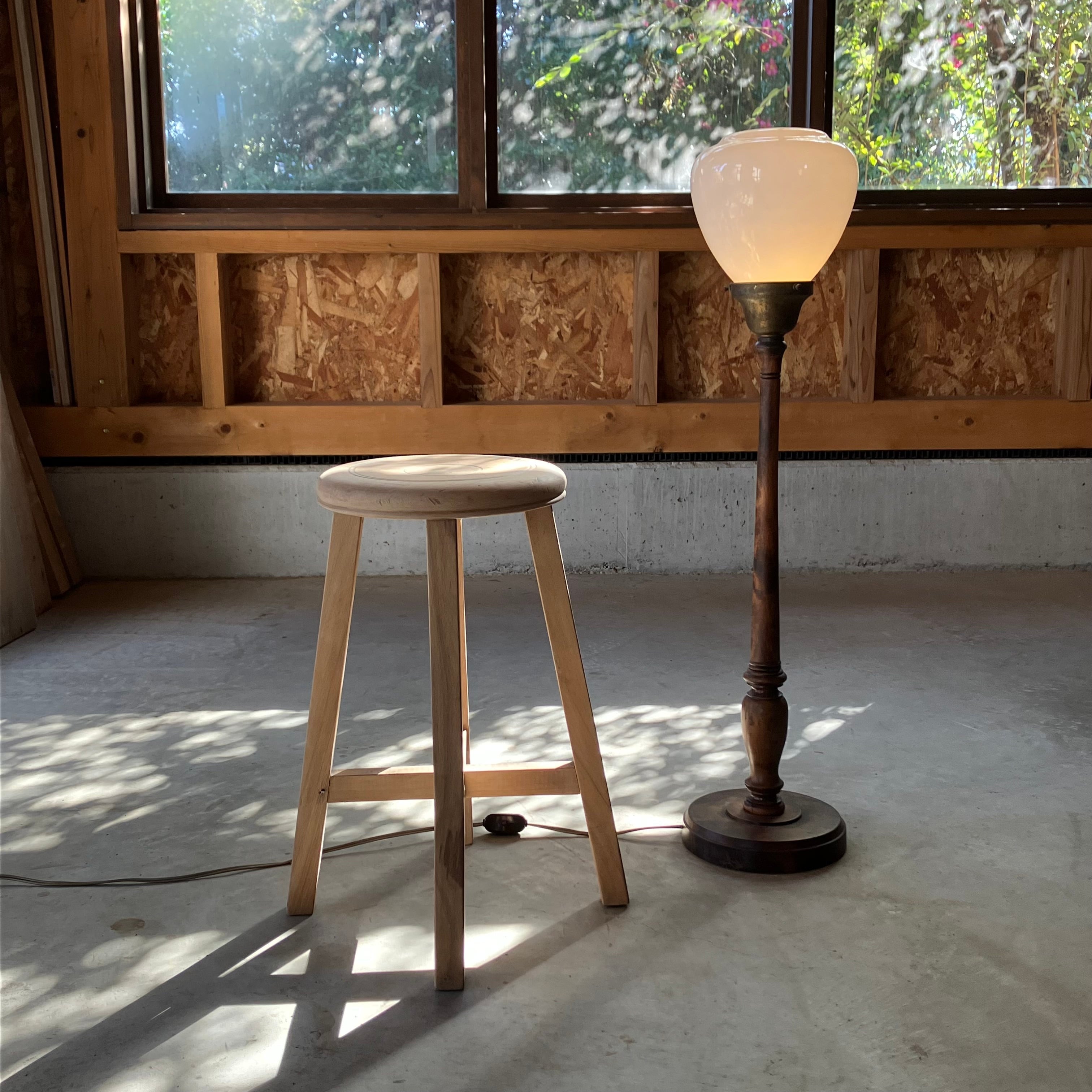 丸椅子/ japan oldstool | 夏ノ庭 アトリエギャラリー・書架（喫茶室）