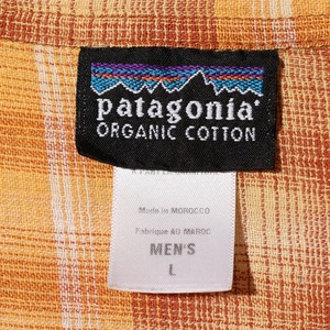 極美品 L 09年 オンブレ A/C Yarn Dye Shirt Patagonia ACシャツ ヤーンダイ パタゴニア
