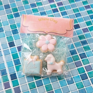 ホワイトデー限定アイシングクッキー3枚セット