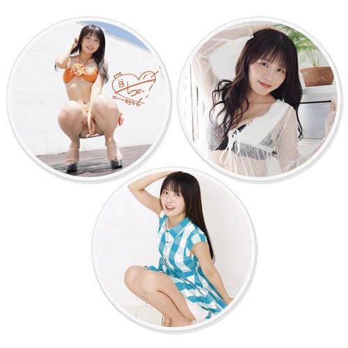 【予約注文商品】【生写真付き】佐々木ちょこ アクリルコースター（3枚組）