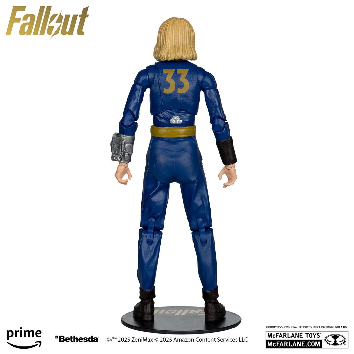 マクファーレントイズ　フォールアウト　ステフ・ハーパー　フィギュア Amazon.com: McFarlane Toys- Fallout Steph Harper 7in Deluxe Action