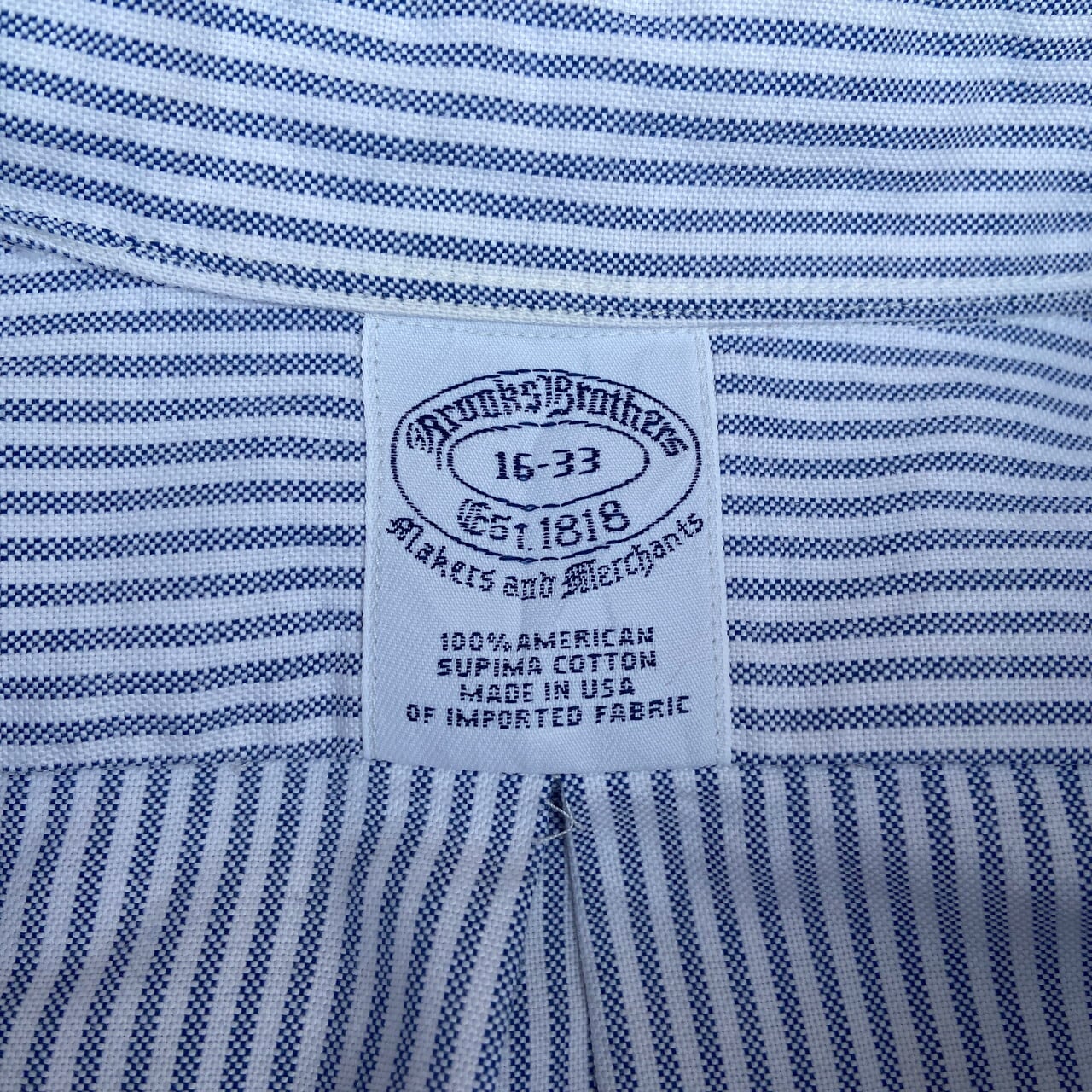 USA製 90年代 Brooks Brothers ブルックスブラザーズ ストライプ