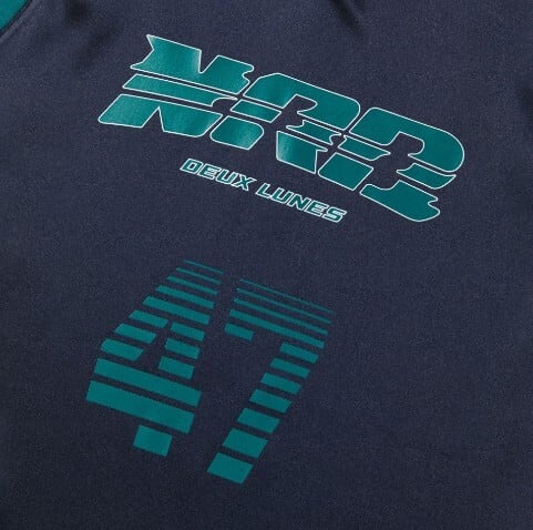 ☆aespa ジゼル 着用！！【NERDY】Sporty Jersey Sleeveless Top Navy