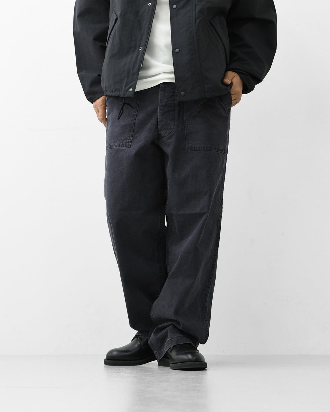 orslow [オアスロウ] SUMMER FATIGUE PANTS - BLACK -[01-5103-M61