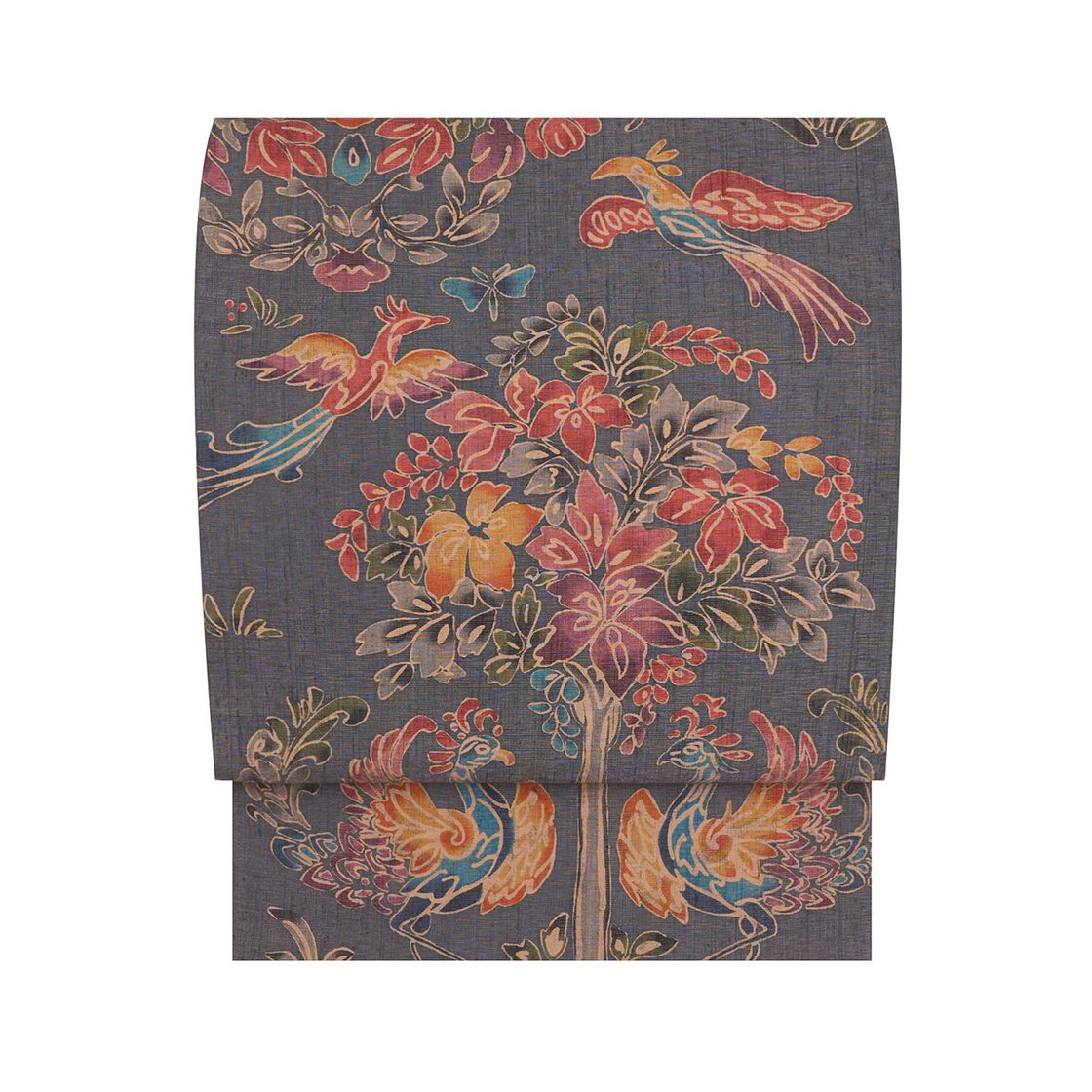 正倉院文様 手描蝋纈染 袋帯【中古】 | PAY ID