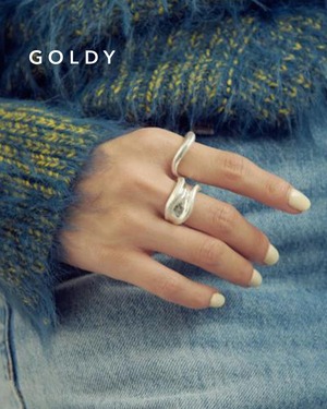 GOLDY/ゴールディ/ワイド プランプ セットリング/アクセサリー/5240103【追跡可能メール便180円】