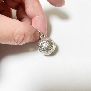 Vintage 925 Silver Harmony Ball Pendant Top