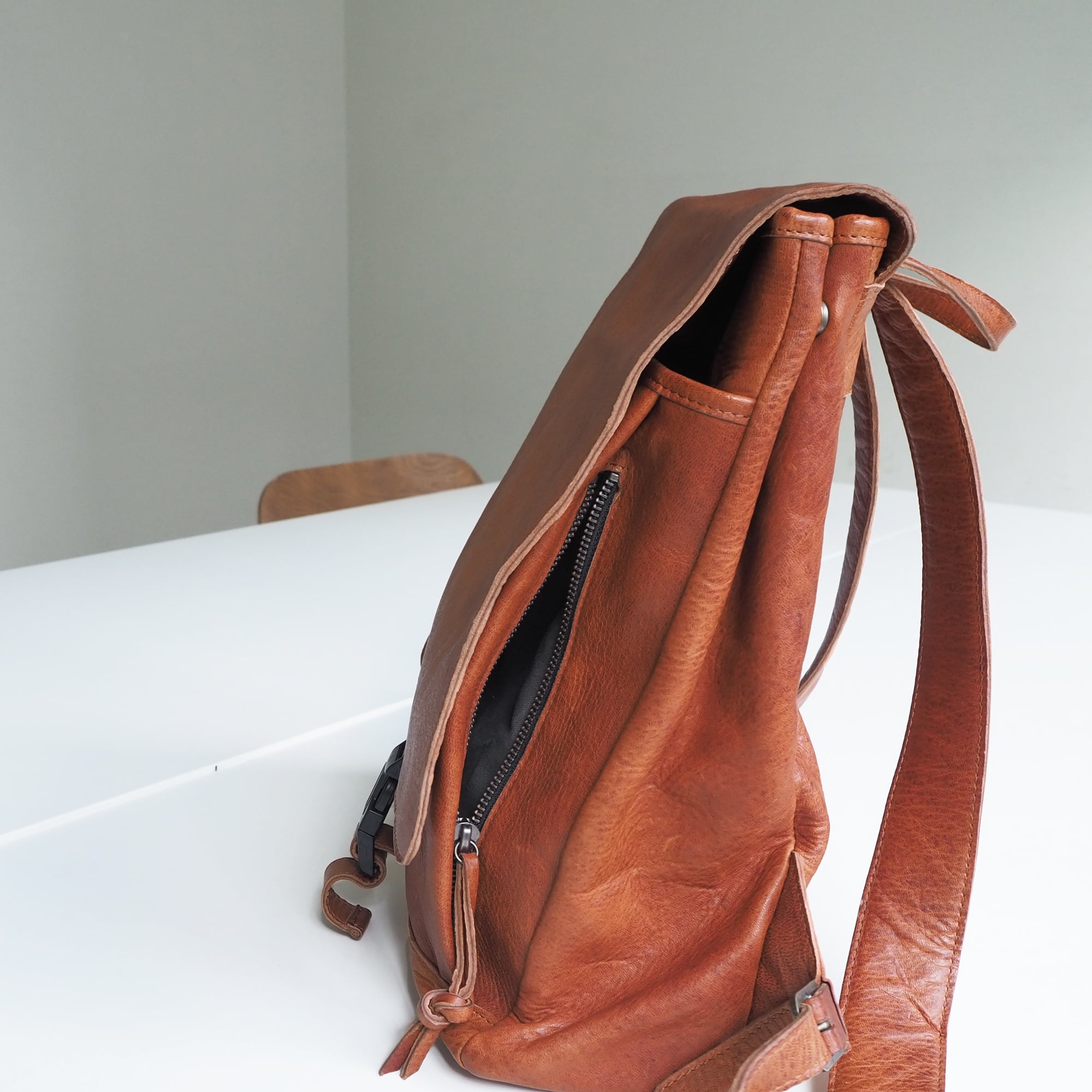 KEETS WAKKO EL リュック エゾシカレザー KEETS WAKKO EL リュック エゾシカレザー 北海道クラフトシリーズ」第8