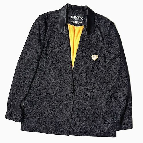 Vintage 80's【CRISCIONE】Glitter Tailored Jacket