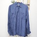 Silk Shirt Navy