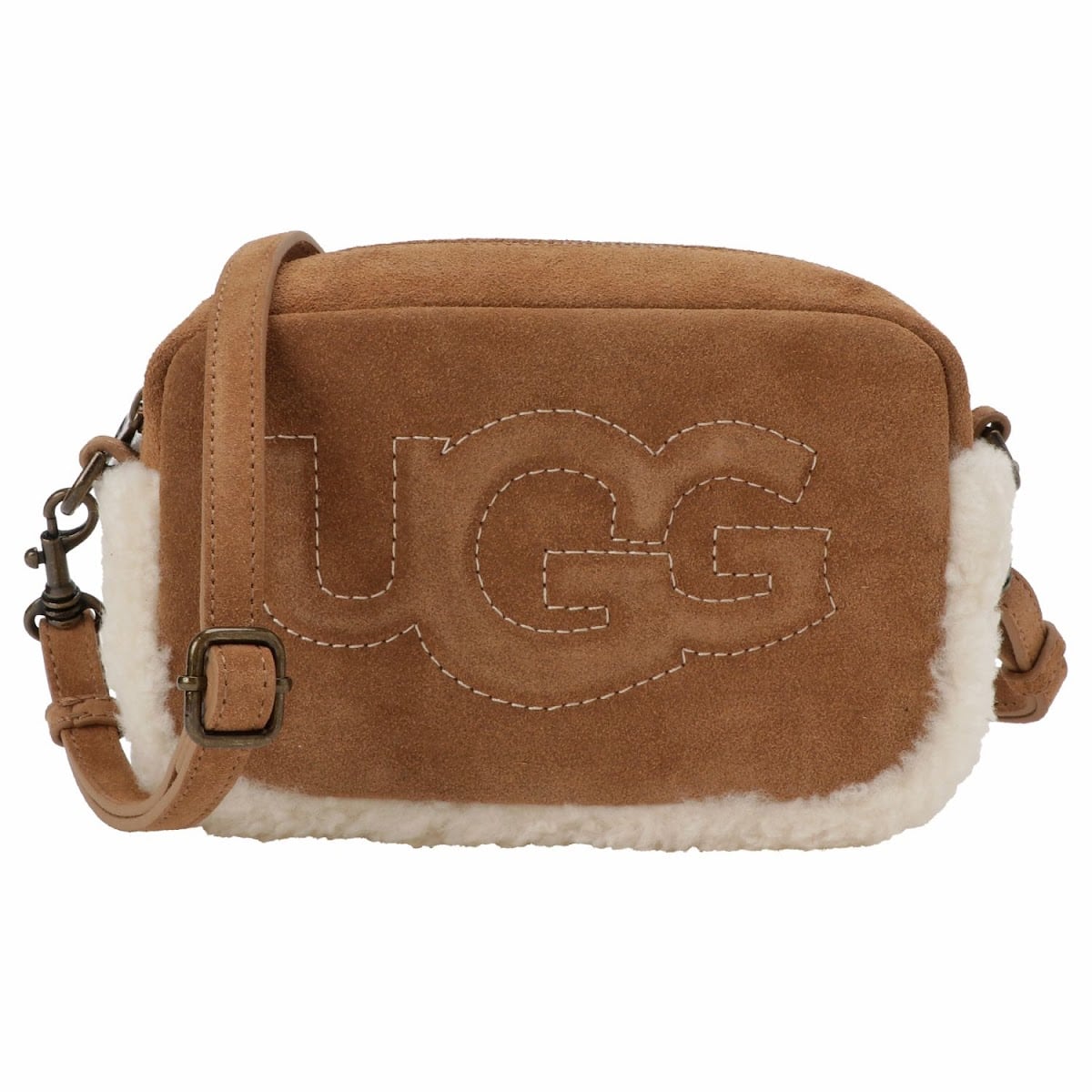 【極美品】UGG アグ ロゴ ショルダー バッグ