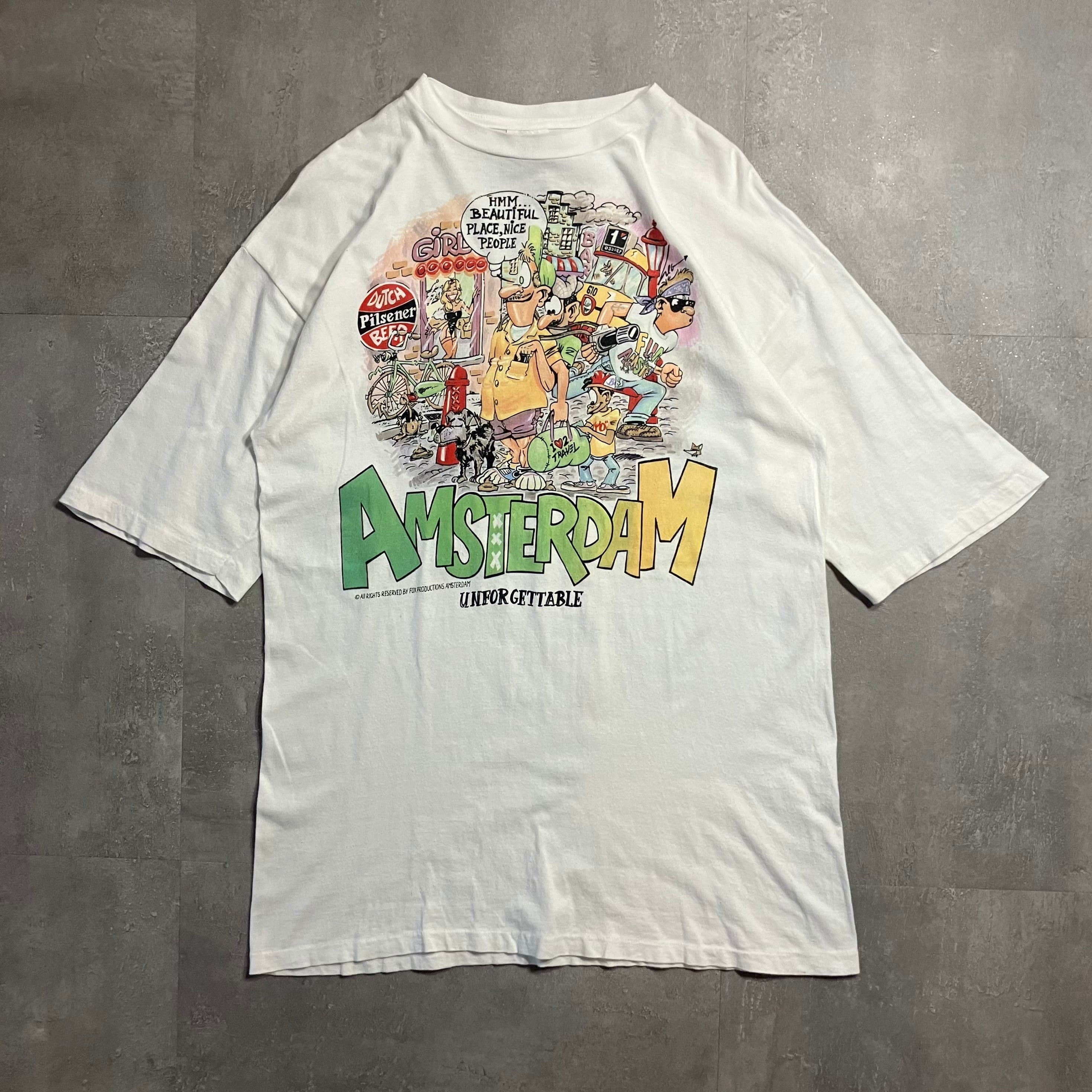 《XL size》FoxTees 90s プリントTシャツ シングルステッチ No.3668