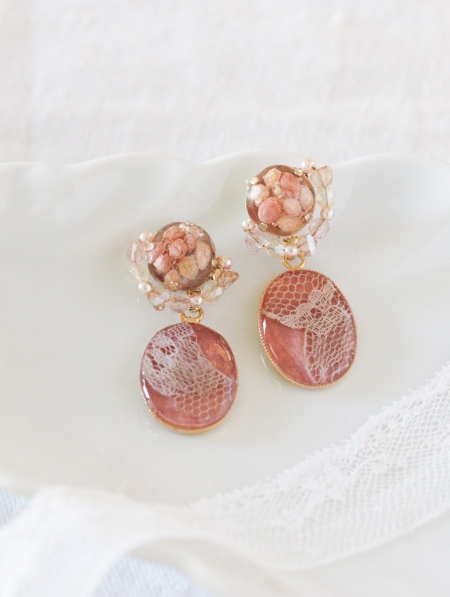 糸の宝石 〔 2点set 〕 snow