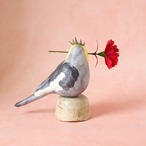 母の日ギフト『オカメインコの贈り物』 和紙インテリア/置物