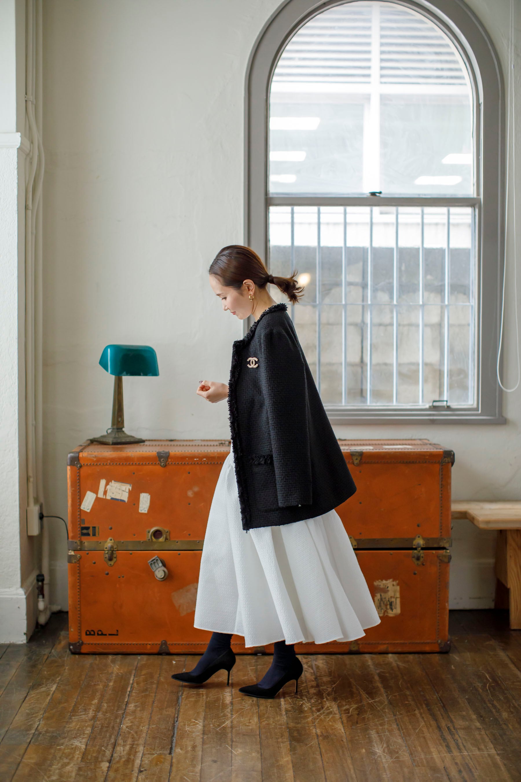 Jacquard skirt | Bluelea