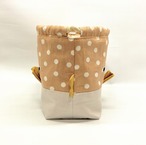 ハコフグ　フグ　巾着袋　お弁当袋｜とりさん工房ーかわいいハンドメイドポーチ