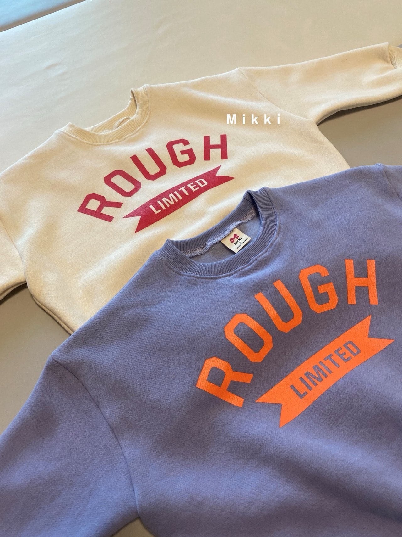 ※11/21まで5%OFF予約【mikki】rough mtm/S-4XL