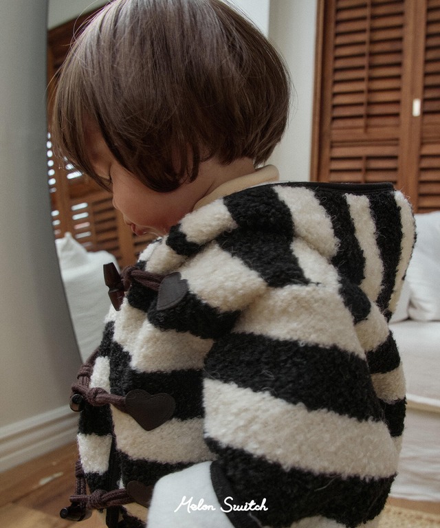 〚予約〛signature heart hood coat <kids>