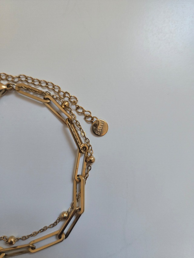 double-chain bracelet