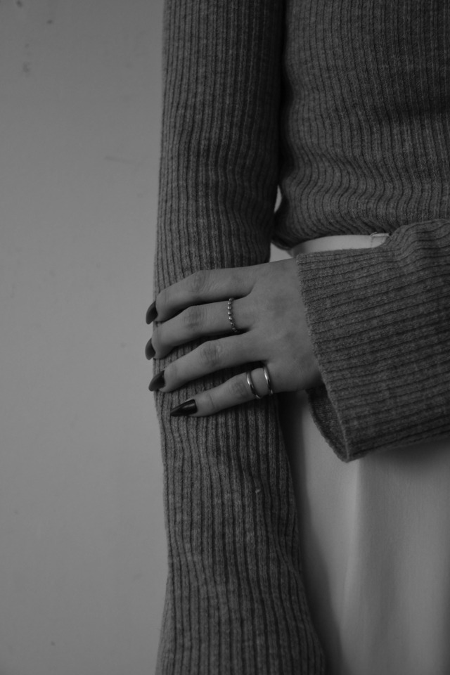 FJ0407 [stainless pinkie ring]