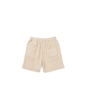 【#Re:room】FLOWER ICON WASHED SWEAT SHORTS［REP313］